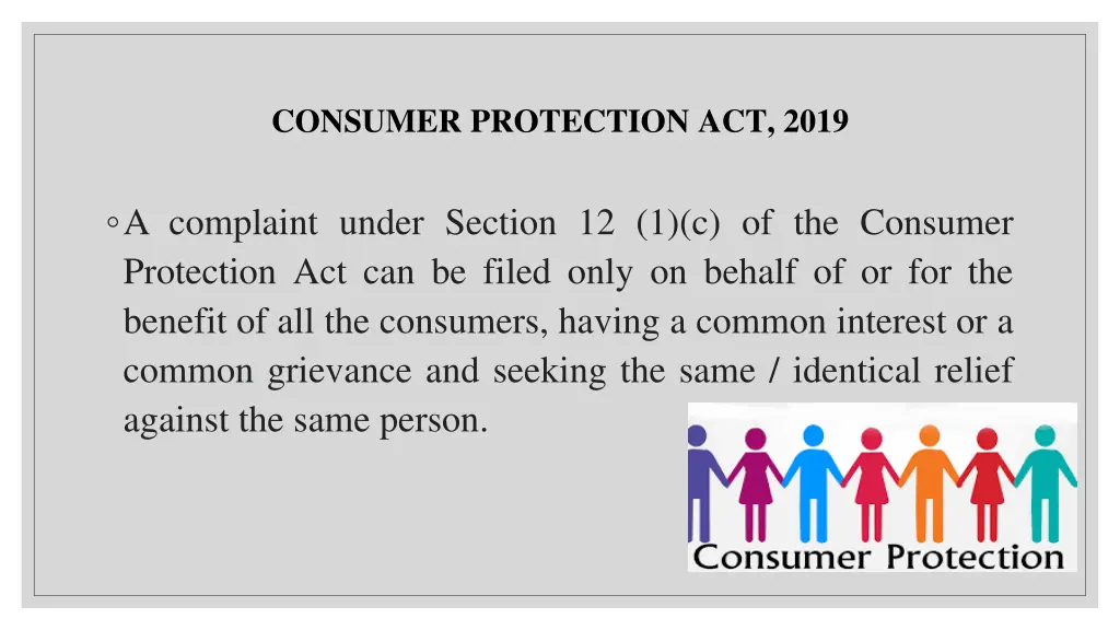 consumer protection act 2019