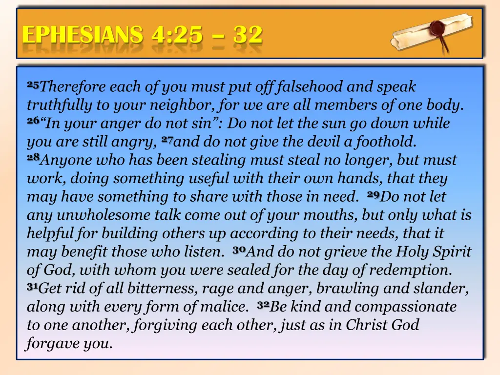 ephesians 4 25 32