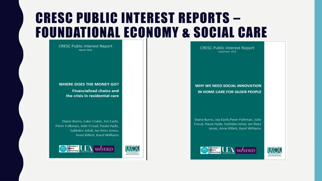 cresc public interest reports foundational