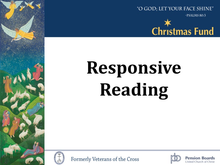 responsive reading