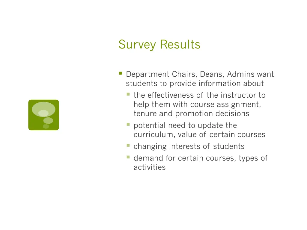 survey results 2