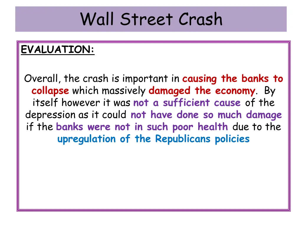 wall street crash 2