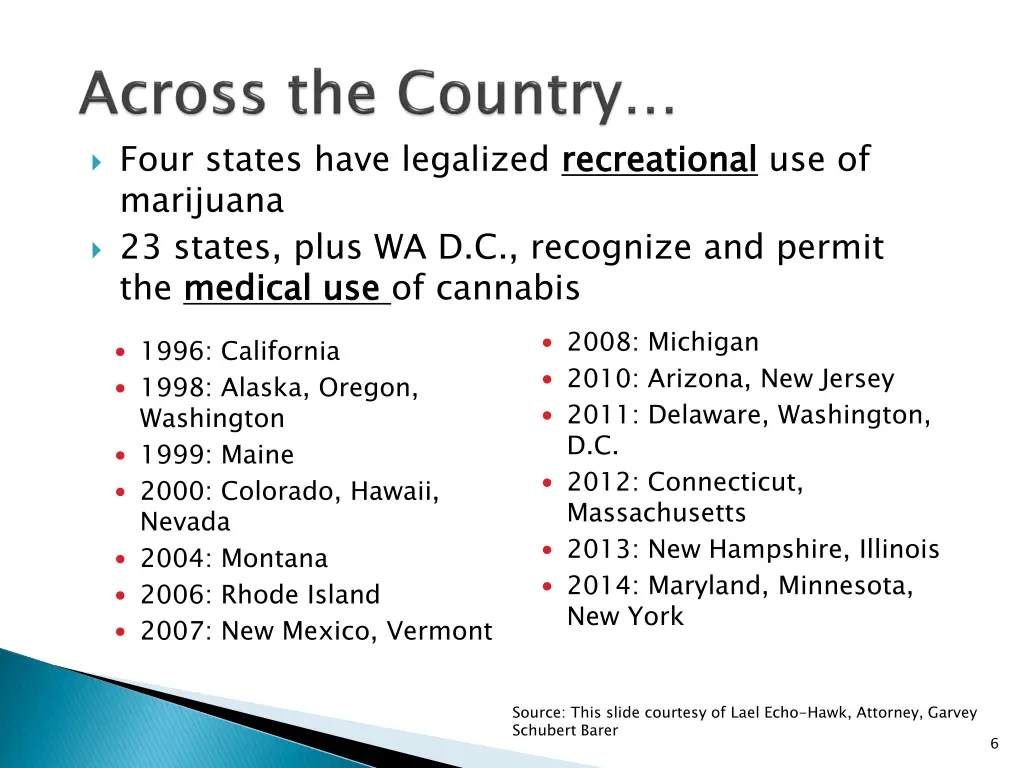 four states have legalized recreational marijuana