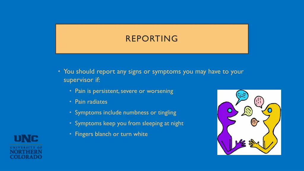 reporting