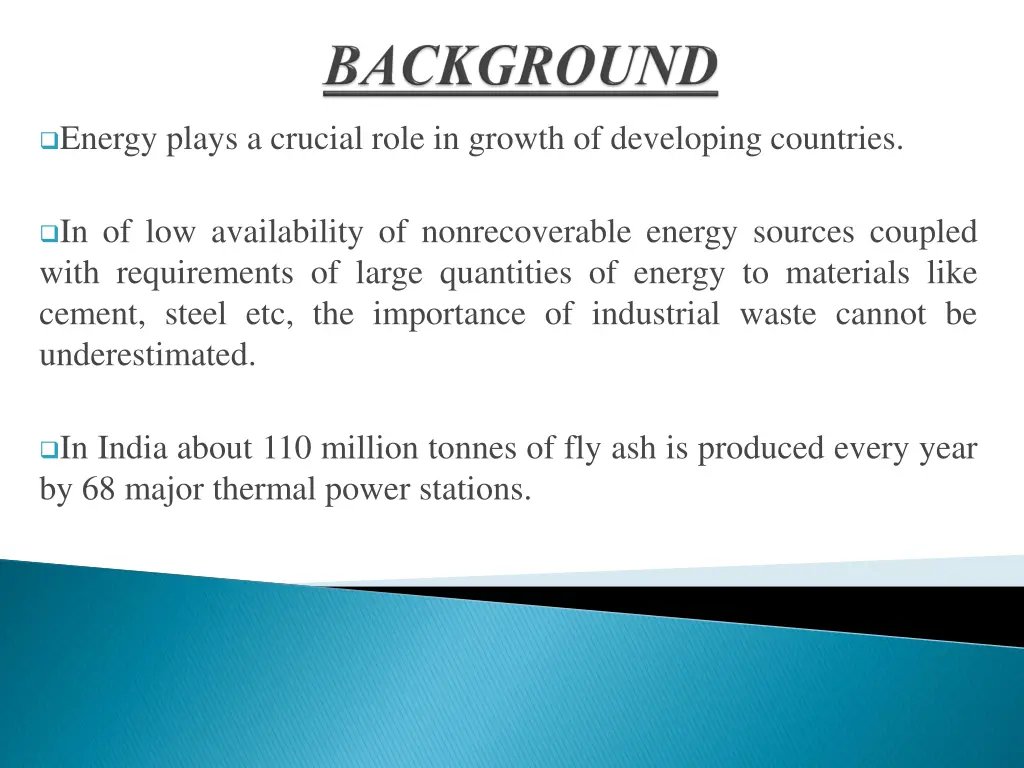 energy plays a crucial role in growth