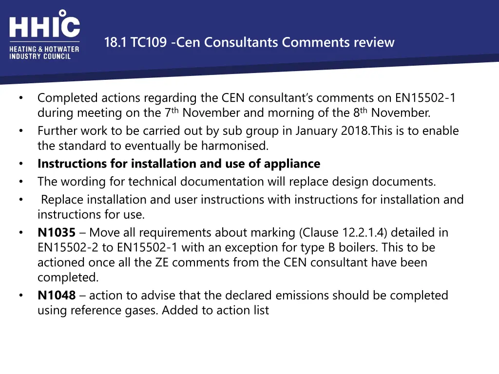 18 1 tc109 cen consultants comments review