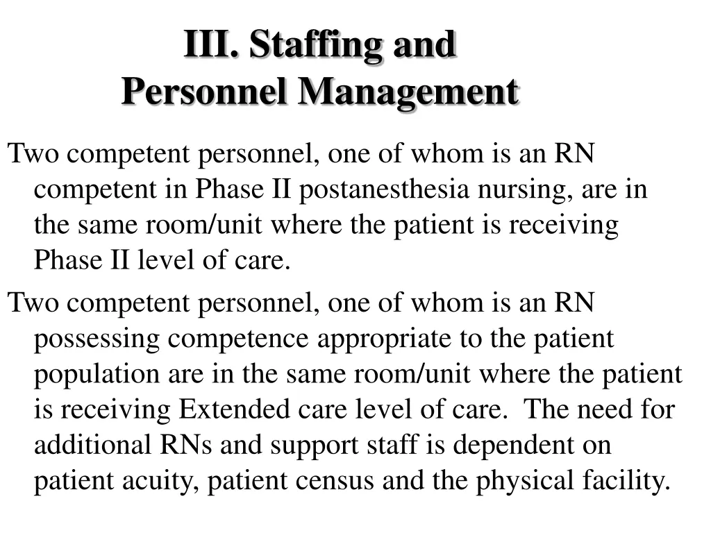 iii staffing and personnel management 3