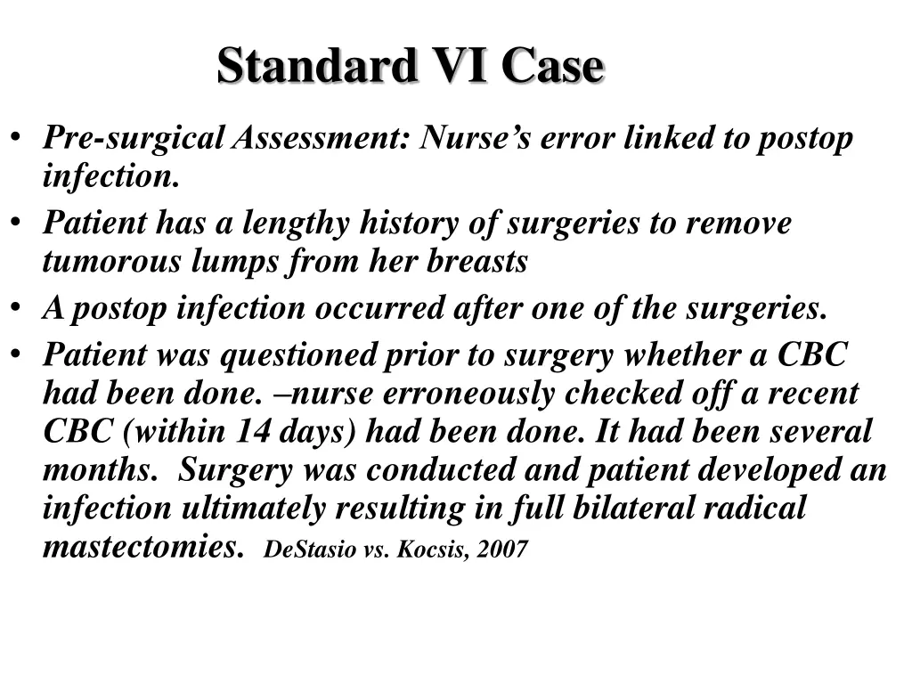 standard vi case