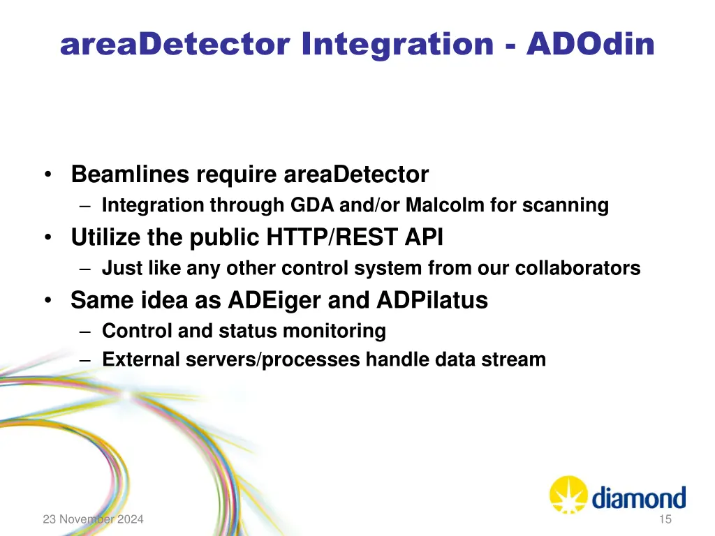 areadetector integration adodin