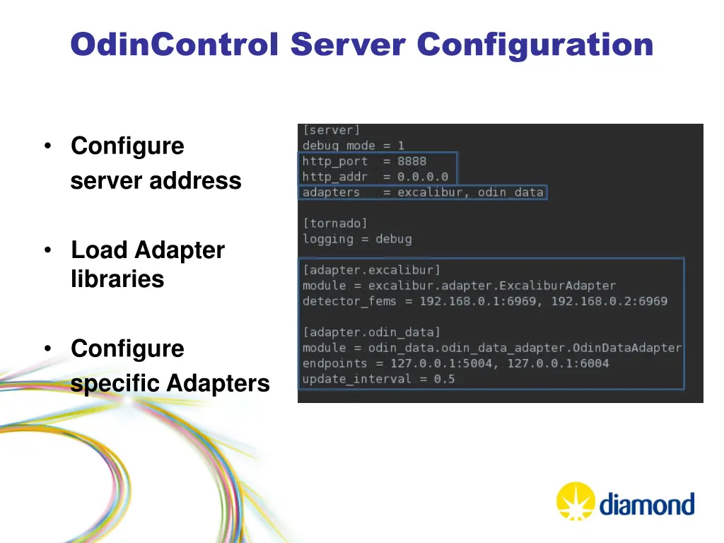 odincontrol server configuration