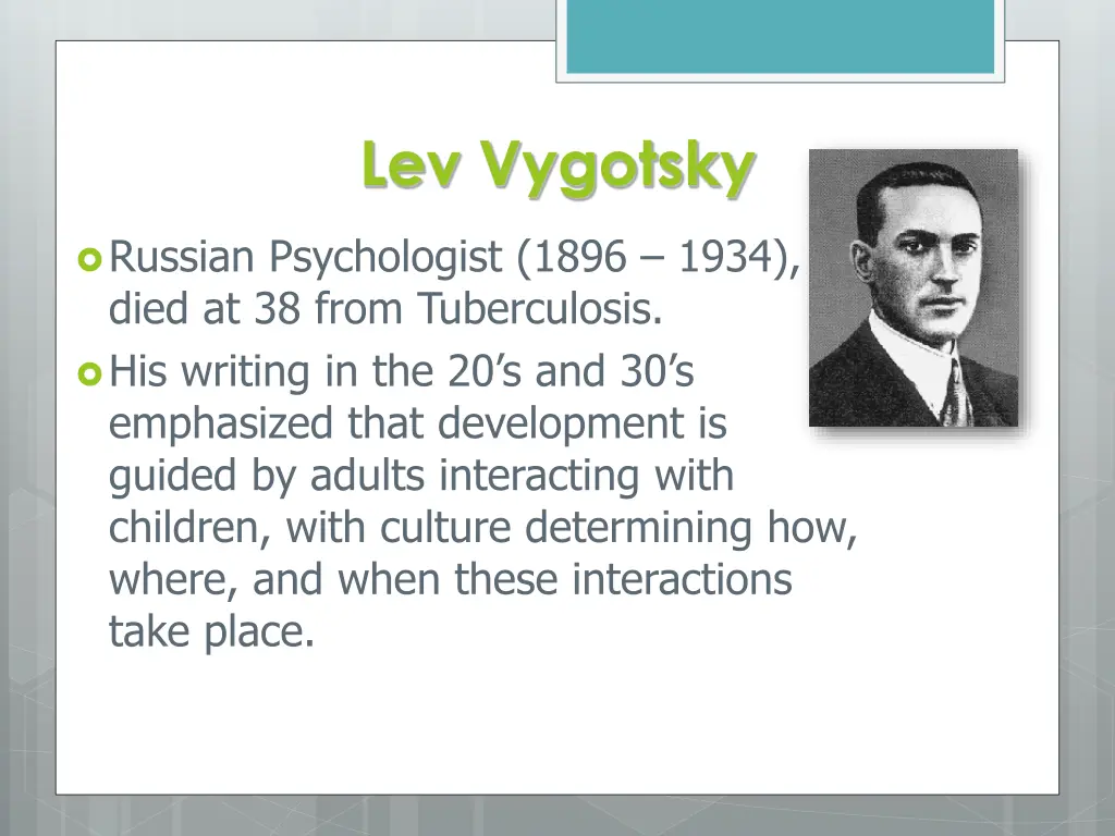 lev vygotsky