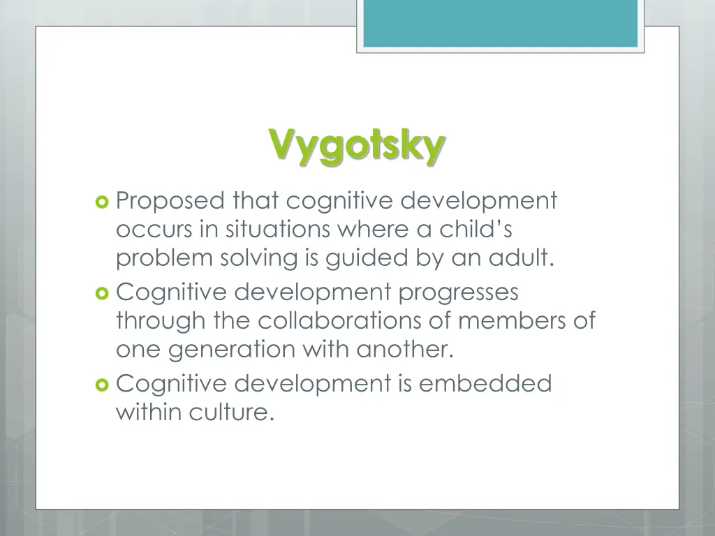 vygotsky