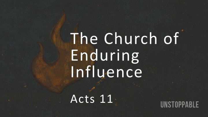 the church of enduring influence