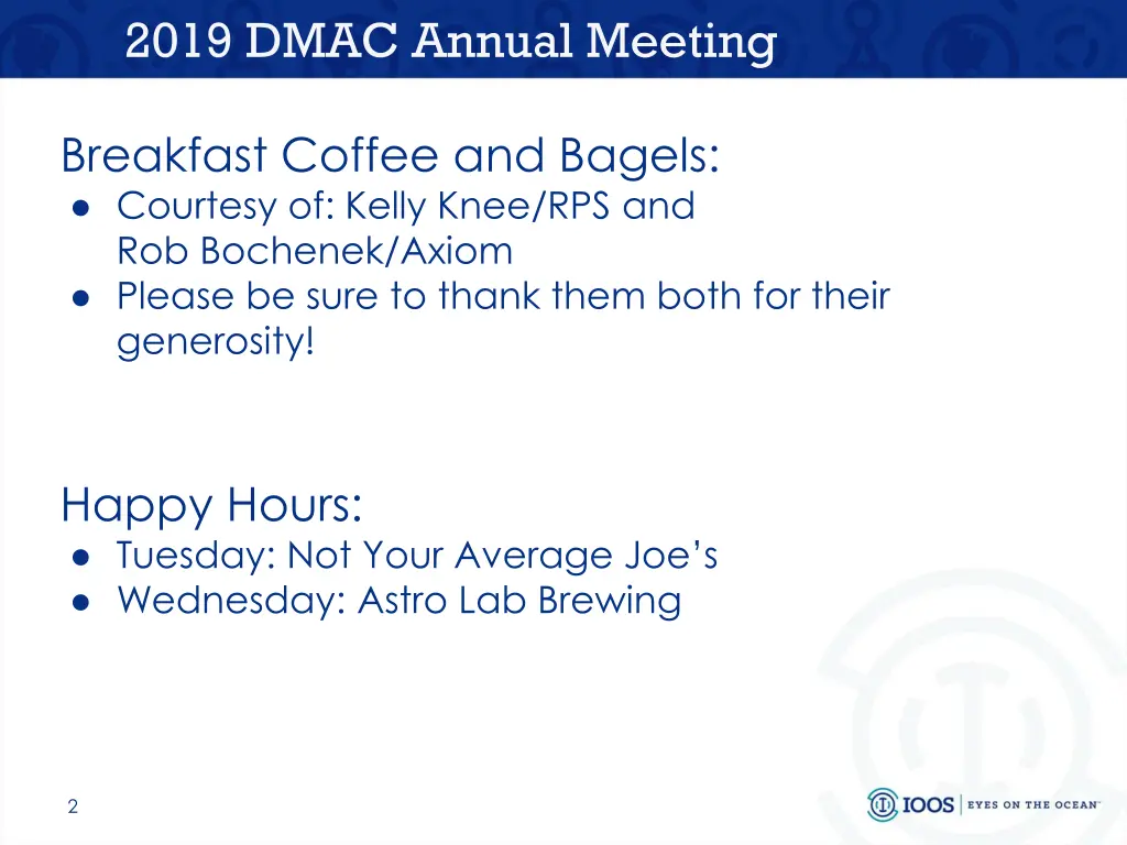 2019 dmac annual meeting 1