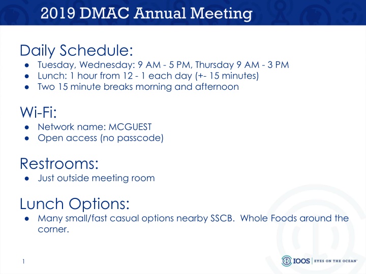 2019 dmac annual meeting