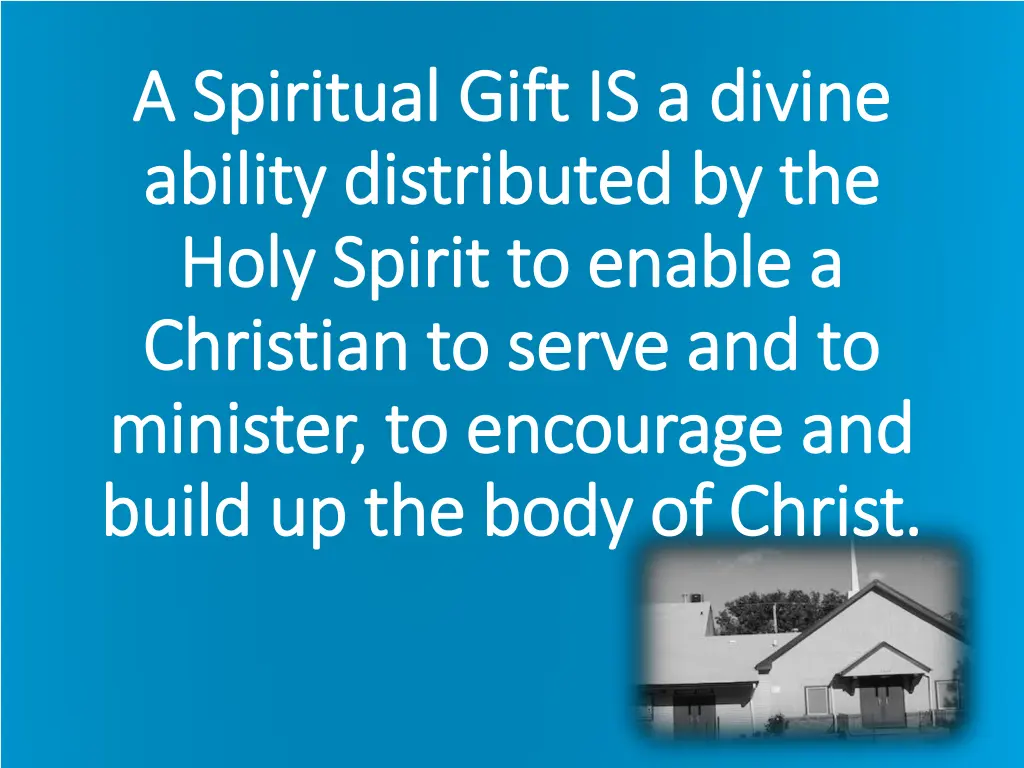 a spiritual gift is a divine a spiritual gift