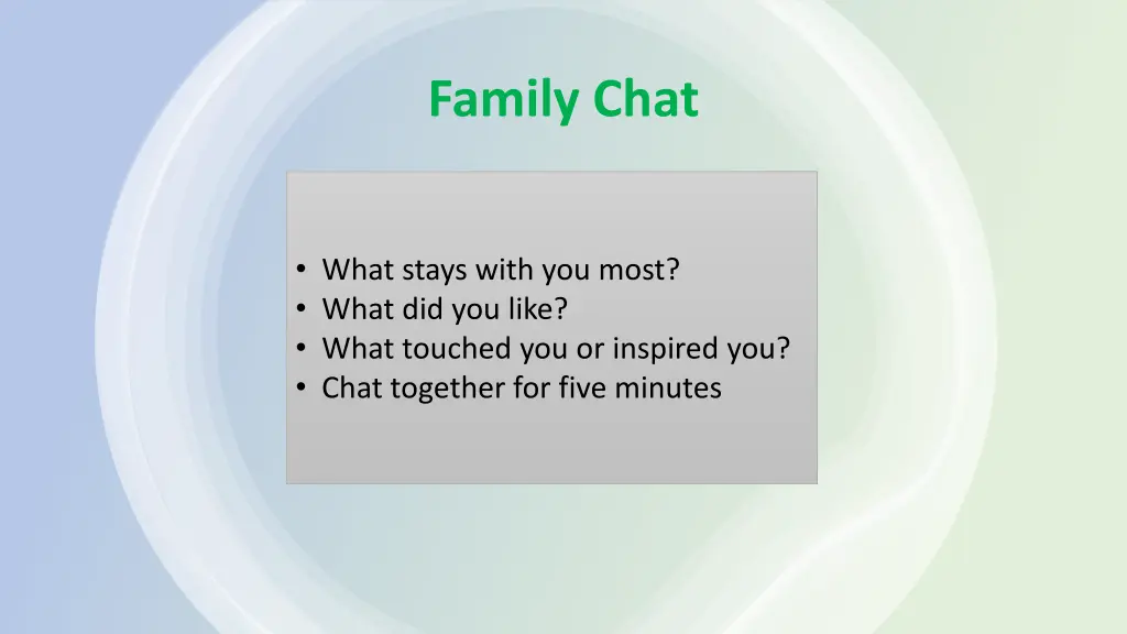 family chat