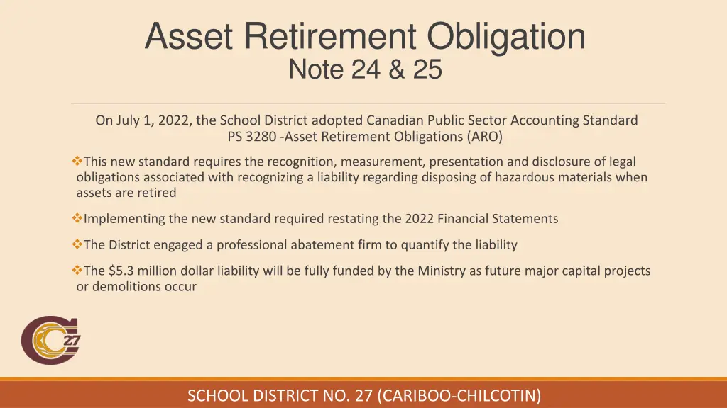 asset retirement obligation note 24 25