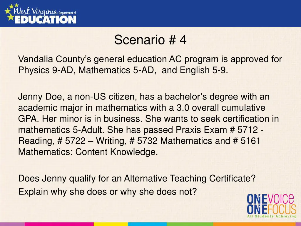 scenario 4