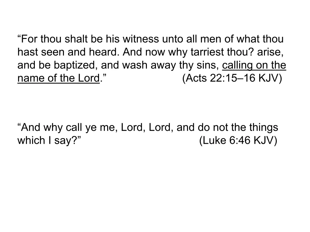 for thou shalt be his witness unto 2