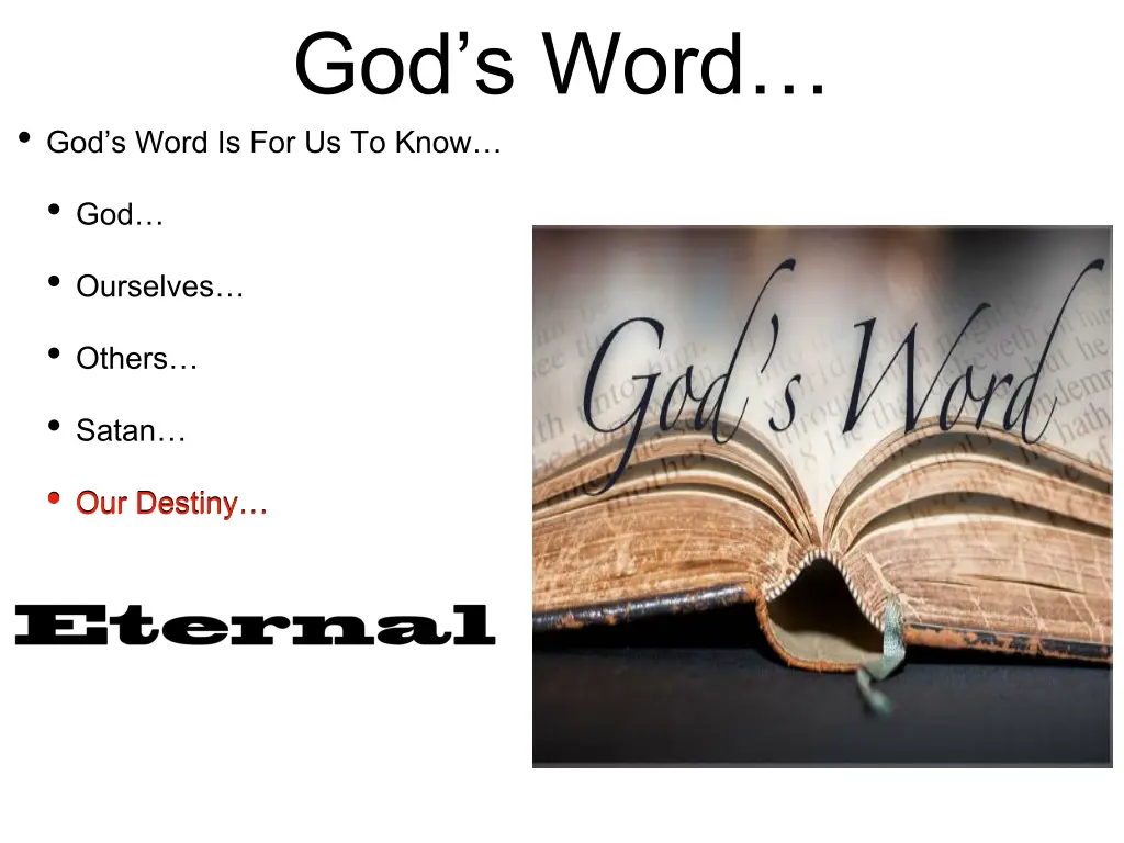 god s word