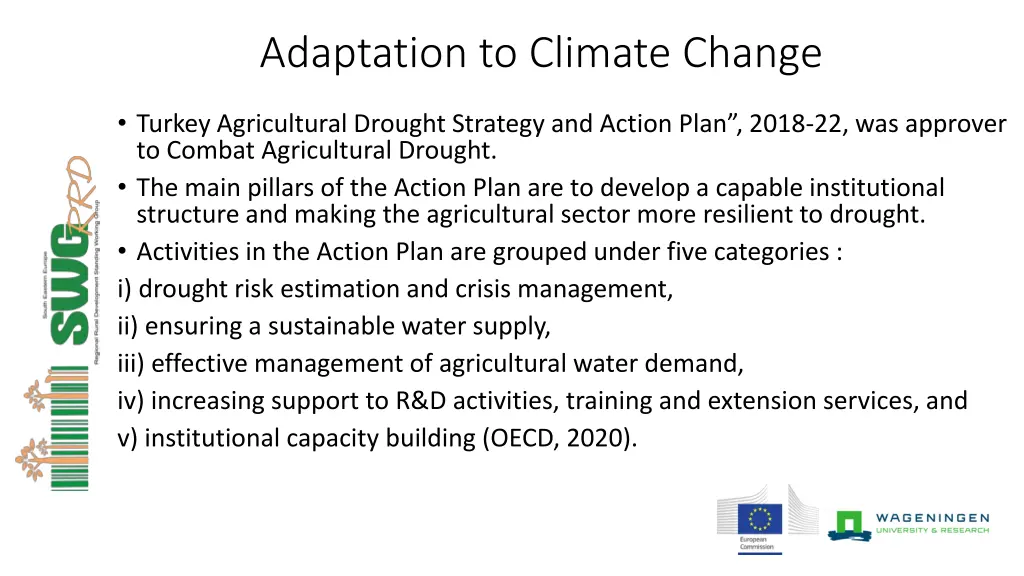 adaptation to climate change