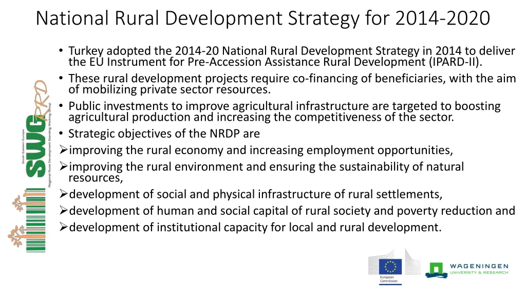 national rural development strategy for 2014 2020