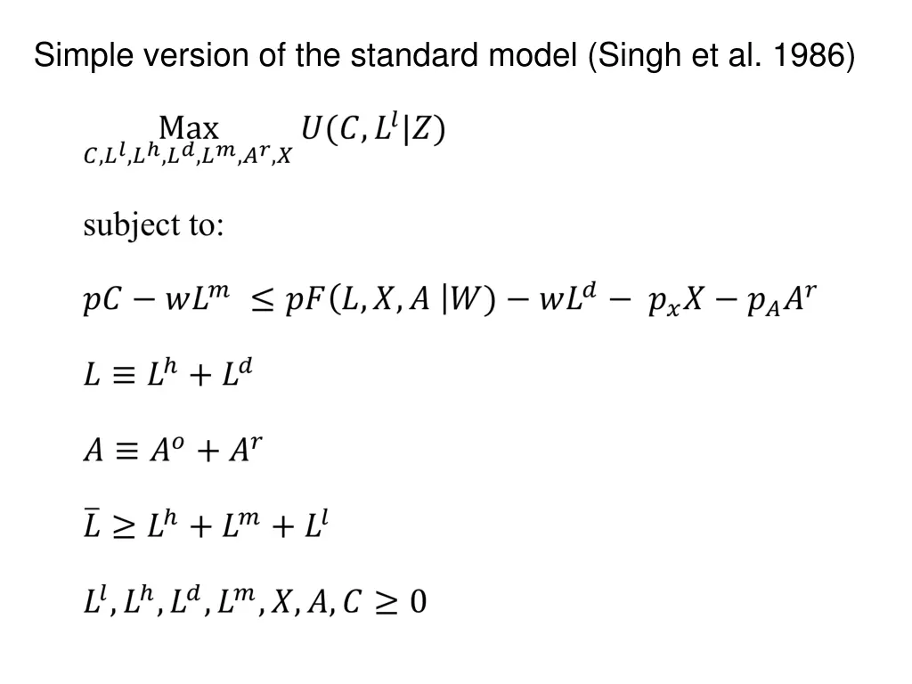 simple version of the standard model singh