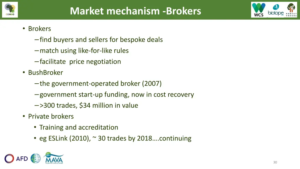 market mechanism brokers