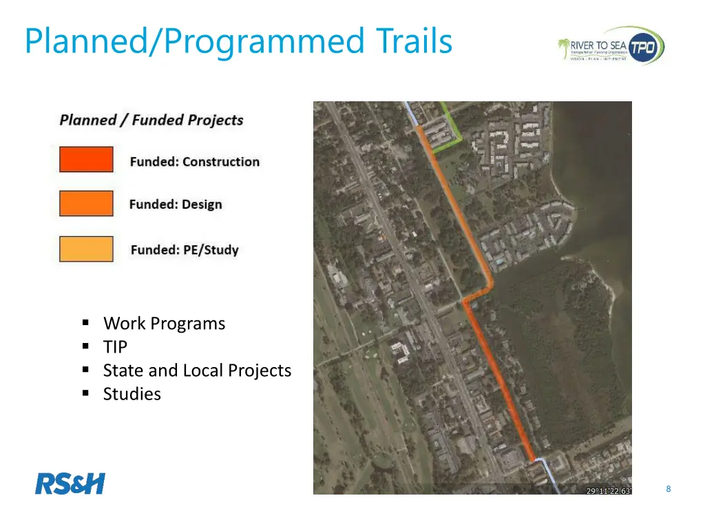 planned programmed trails