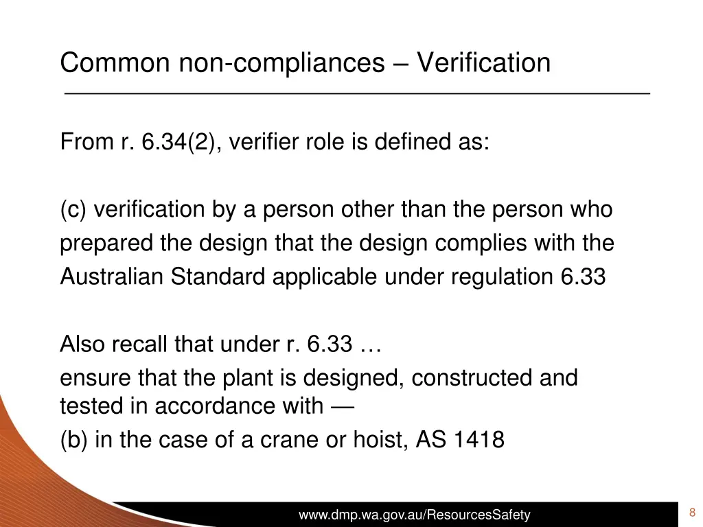 common non compliances verification