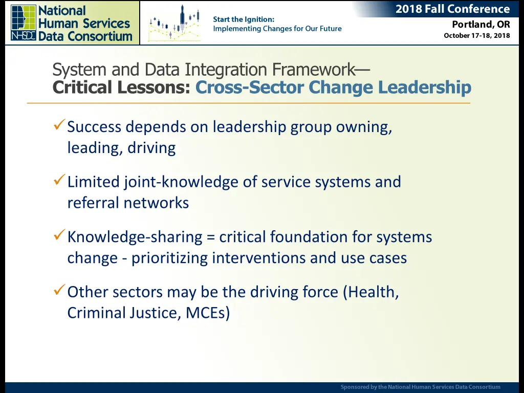 system and data integration framework critical