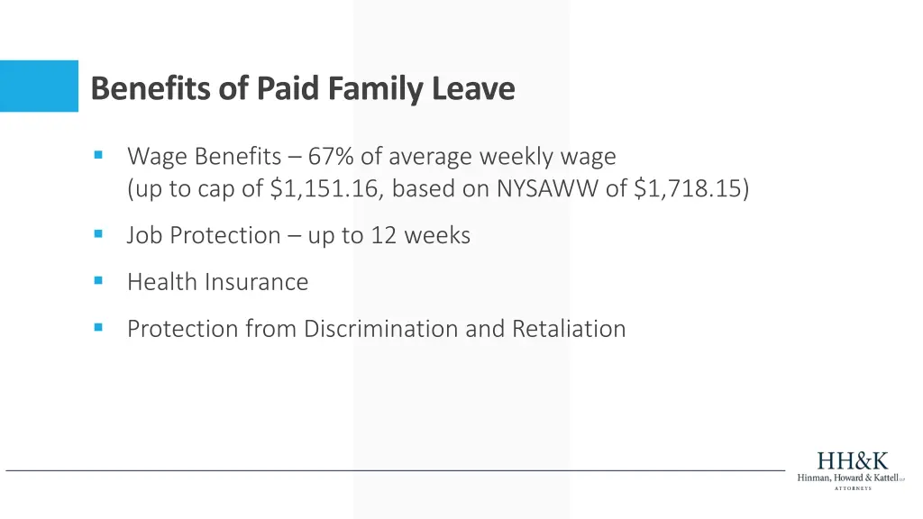 benefits of paid family leave