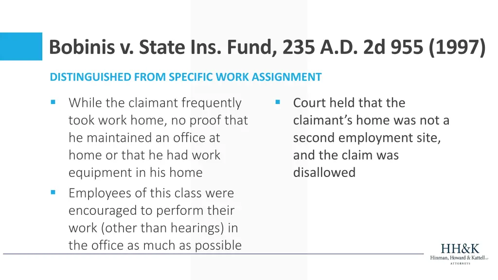 bobinis v state ins fund 235 a d 2d 955 1997 1