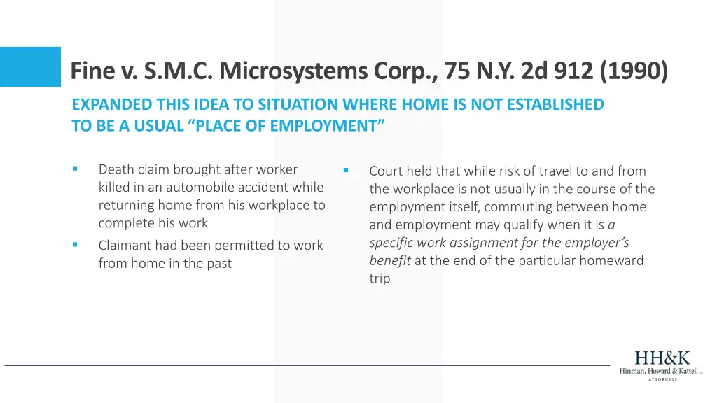 fine v s m c microsystems corp 75 n y 2d 912 1990