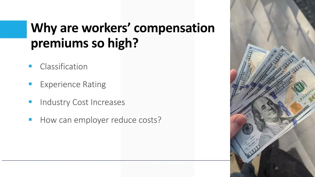 why are workers compensation premiums so high