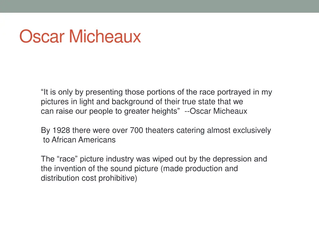 oscar micheaux