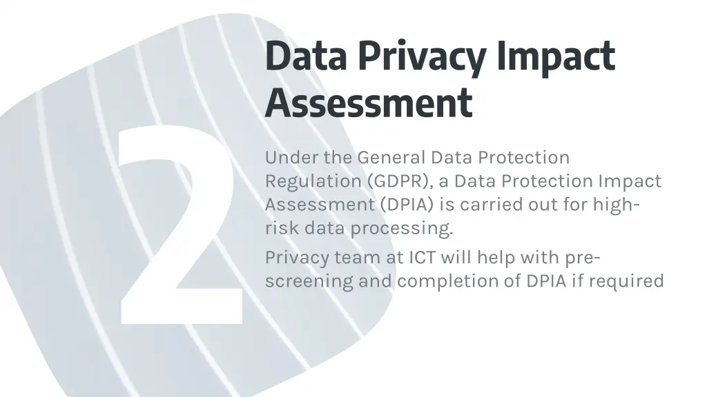 data privacy impact assessment