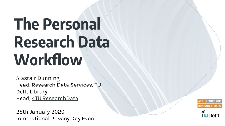 the personal research data workflow