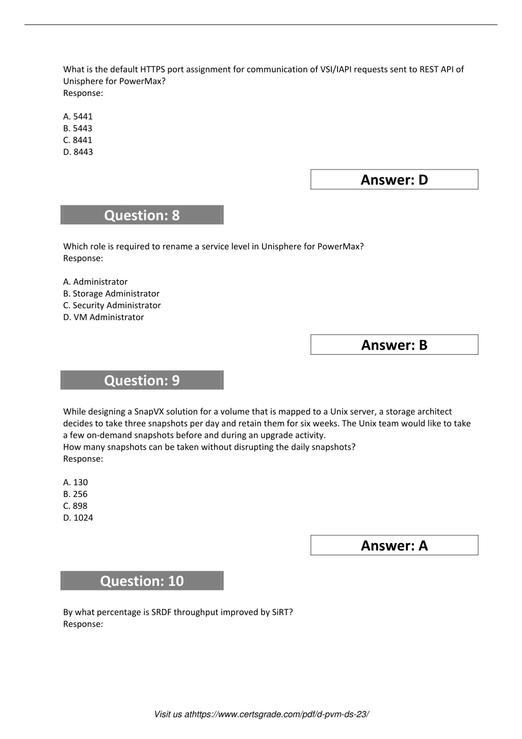 what is the default https port assignment