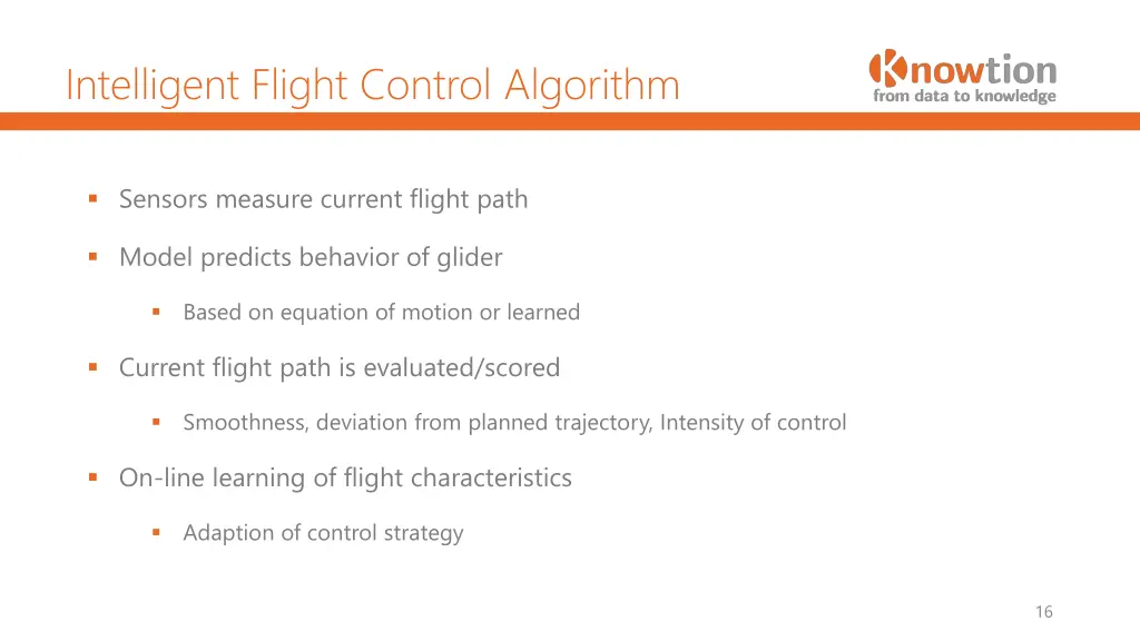 intelligent flight control algorithm 1