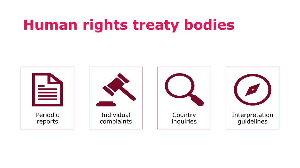 human rights treaty bodies