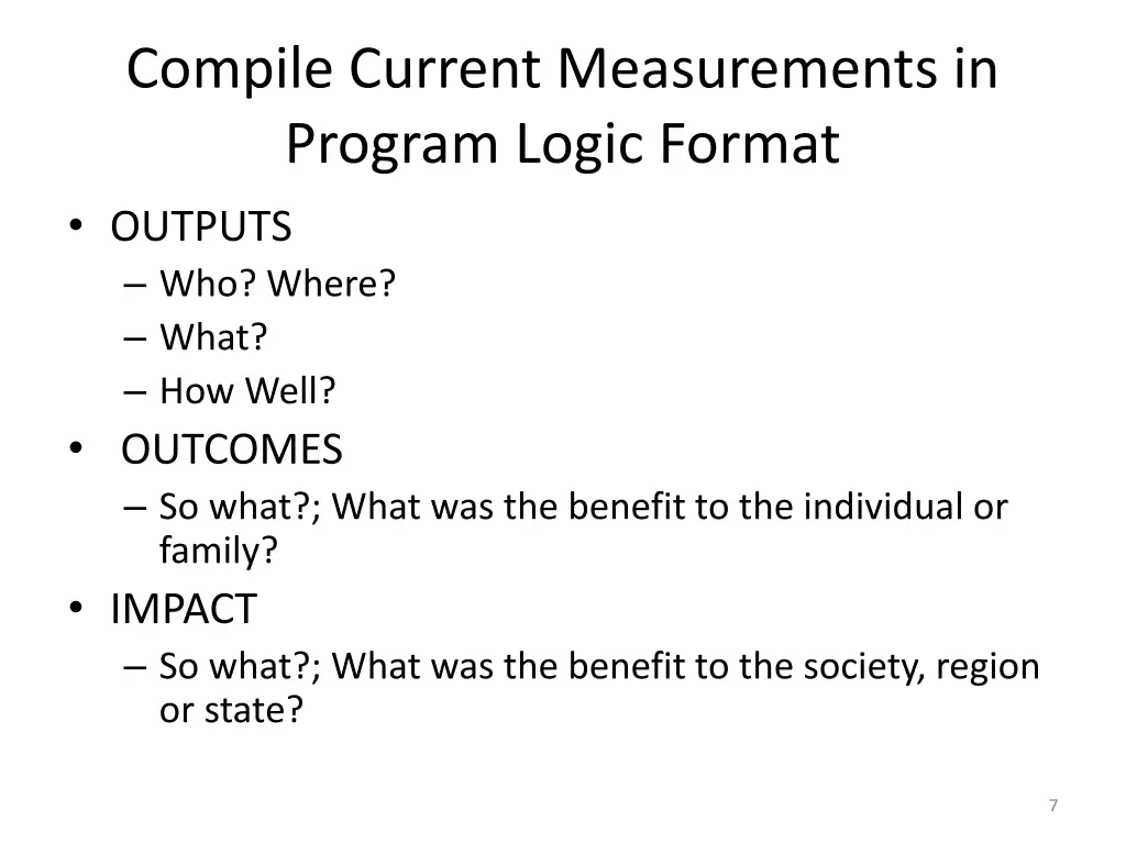 compile current measurements in program logic