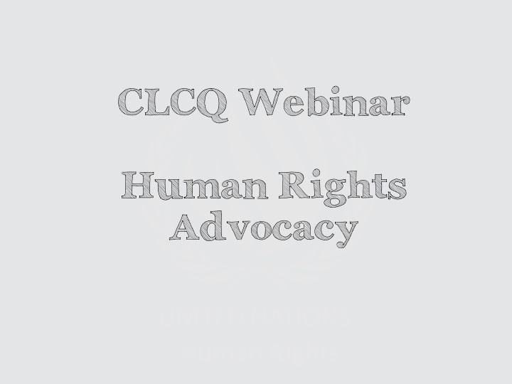 clcq webinar