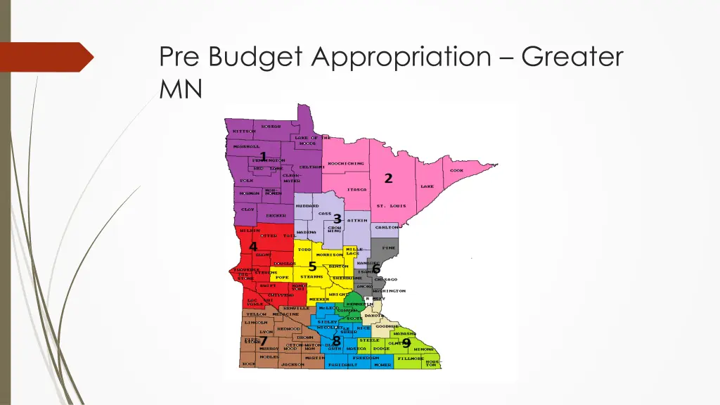 pre budget appropriation greater mn