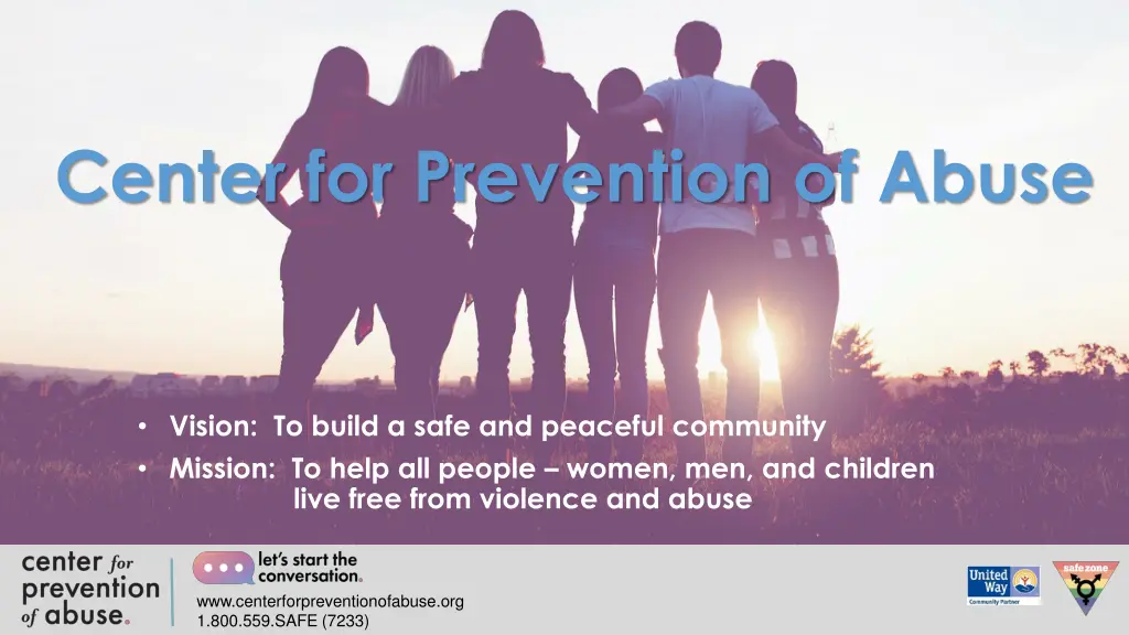 center for prevention of abuse