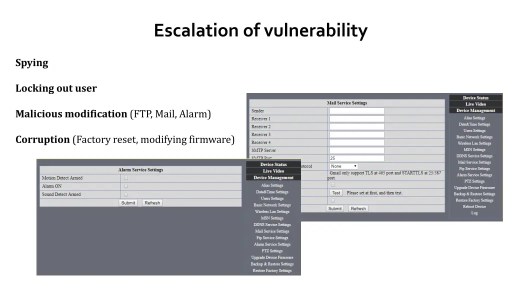 escalation of vulnerability 3