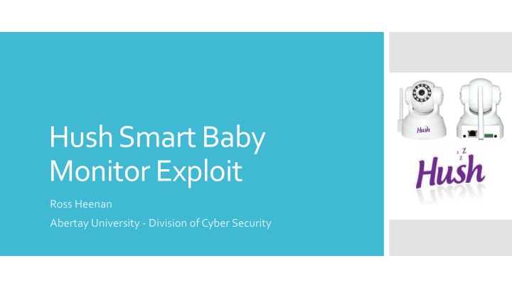 hush smart baby monitor exploit