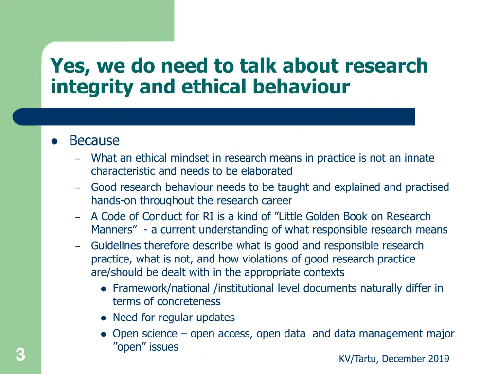 yes we do need to talk about research integrity