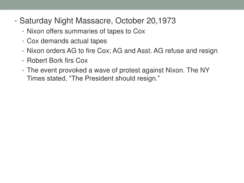 saturday night massacre october 20 1973 nixon